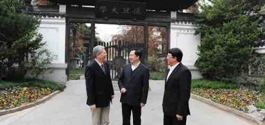 上海市委副书记李希一行到复旦大学调研 朱之文、杨玉良陪同