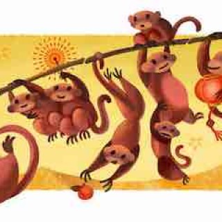 Google 猴年首页DOODLE是“猴” 盘点12年春节涂鸦